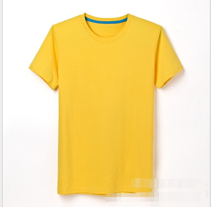 Men's Pure Cotton CVC Short Sleeve Tee