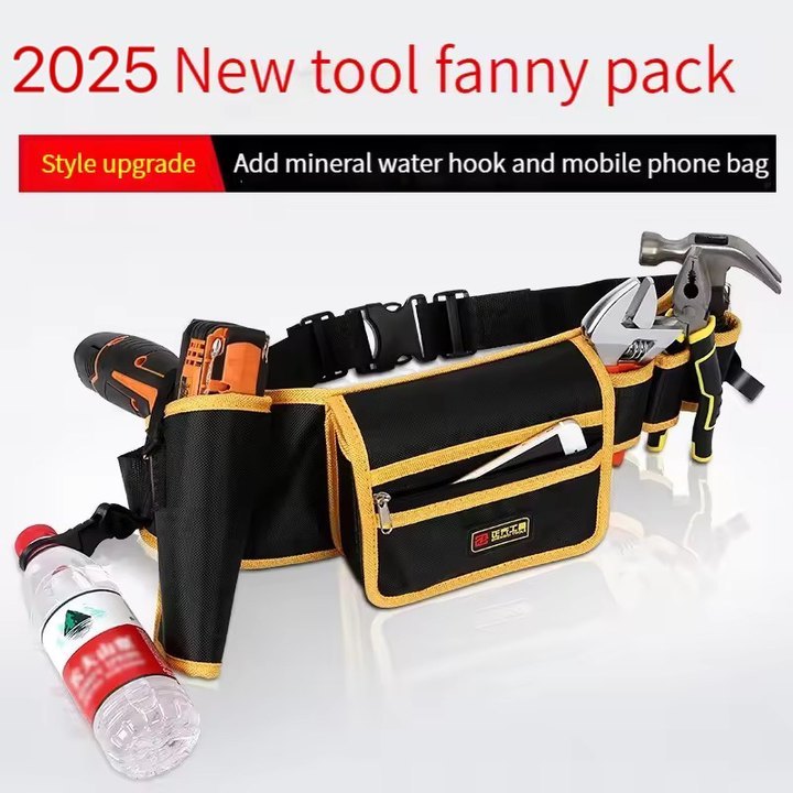Electrician Tool Kit Canvas Waist Bag