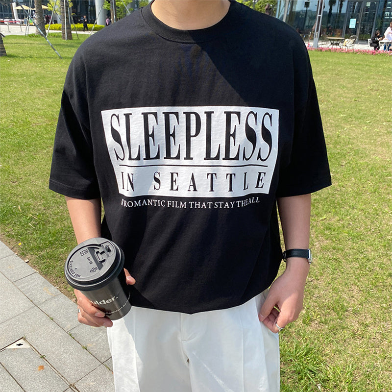 Long Dao SS Logo T-Shirt Men Black
