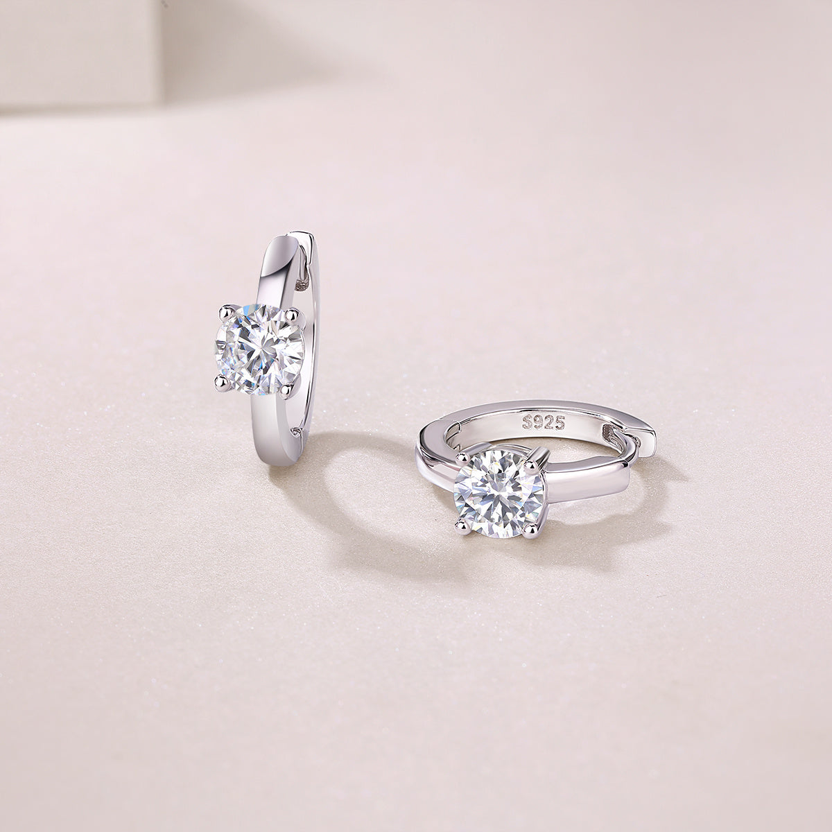 Heart of Luxury Diamond Stud Earrings