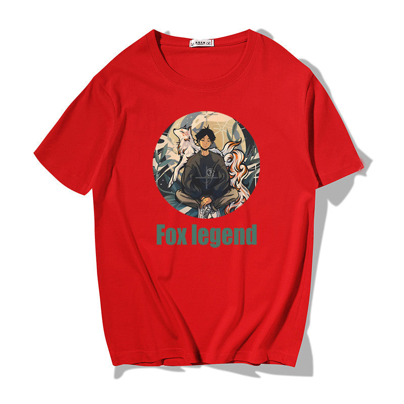 Men’s Summer Cotton Loose T-Shirt