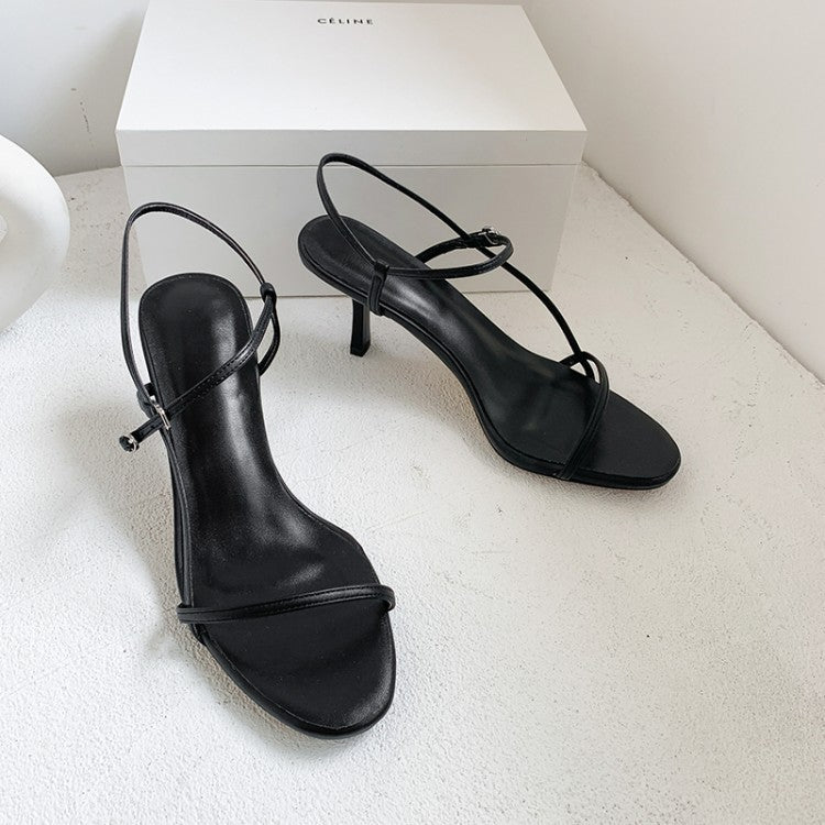 New Round Peep-Toe Sandals for Women