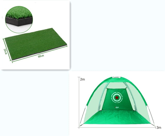 Cage de pratique de golf en filet pour l'extérieur