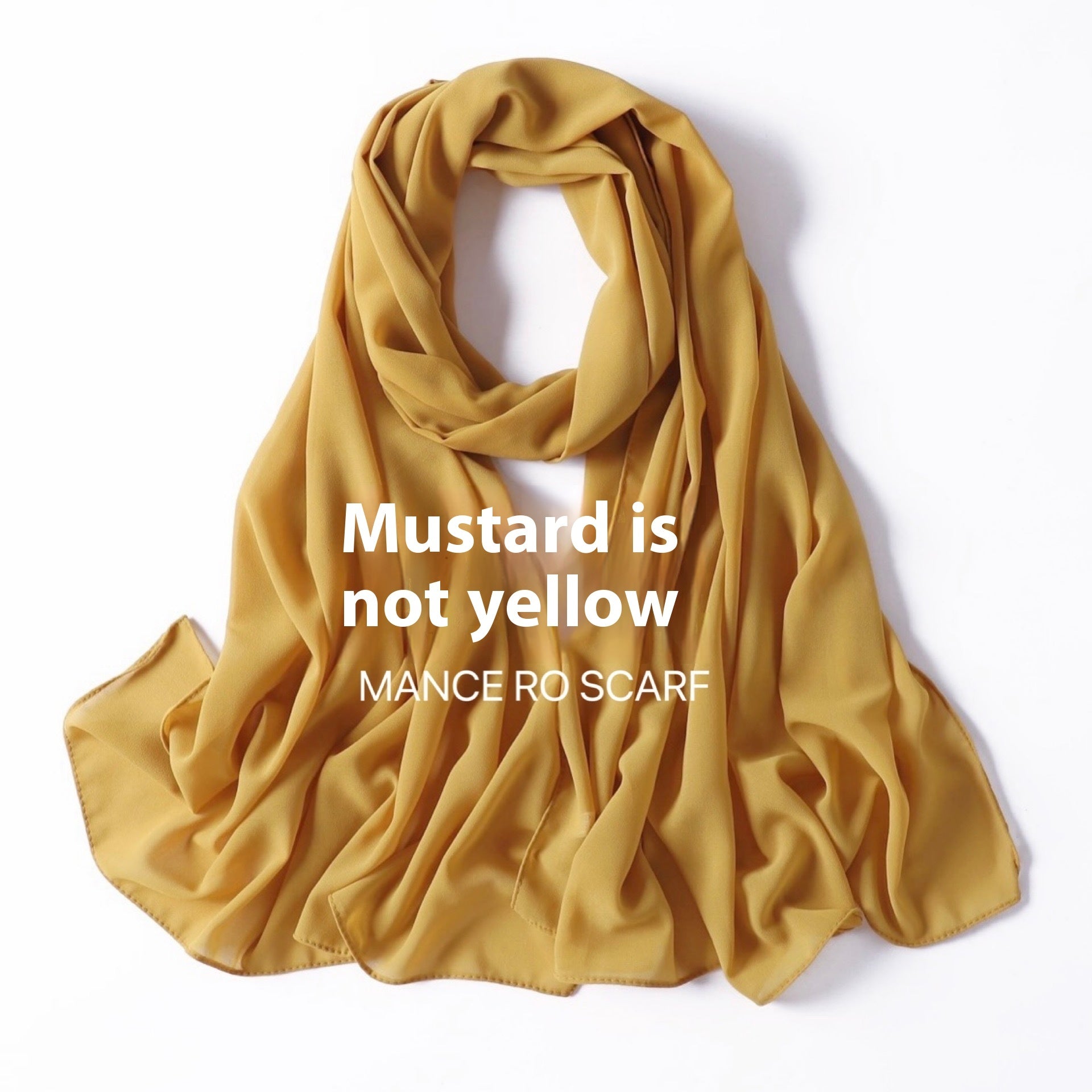 Foulard en mousseline de soie perlée