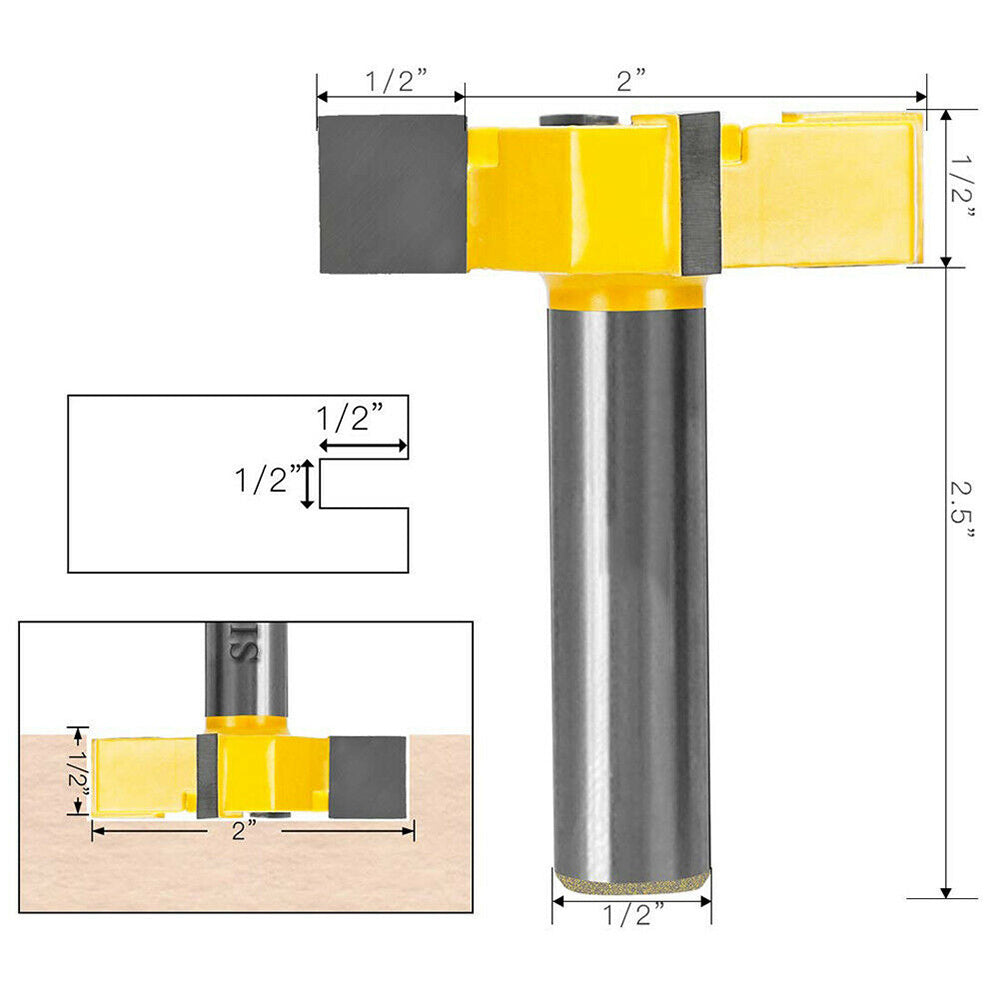 T-Shaped Slotting Knife
