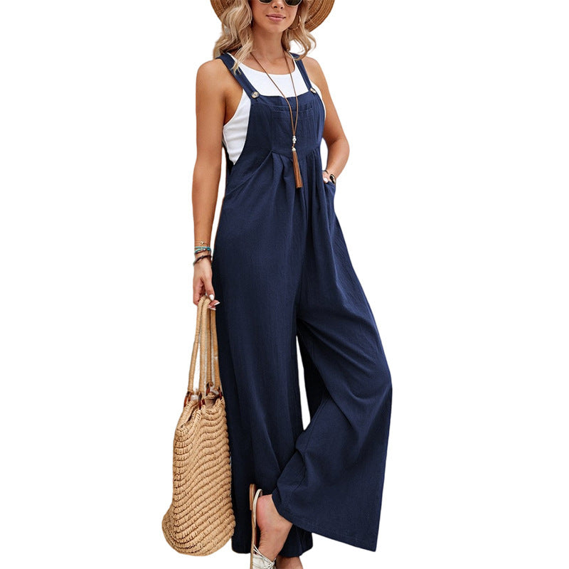 Women’s Casual Bib Overalls Jumpsuit