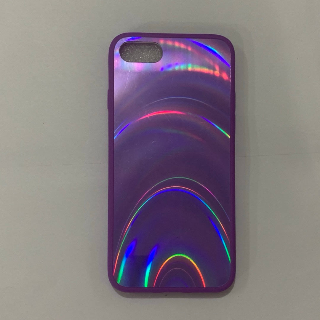 Regenbogenspiegel-Telefonhülle