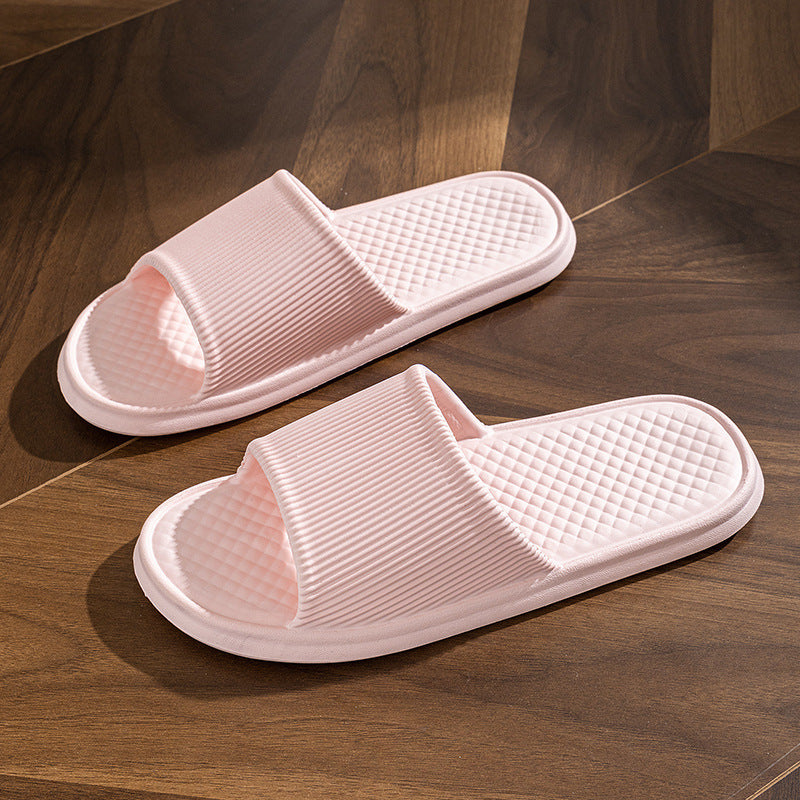 Rhombus Stripe Non-Slip House Slippers