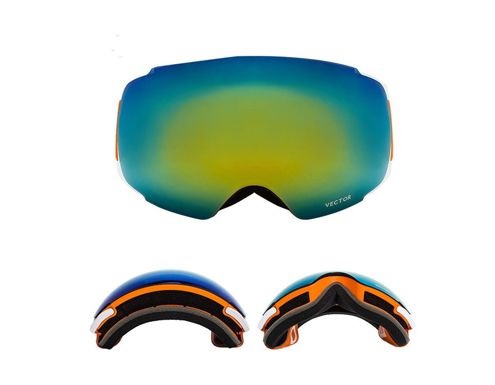 Compass Ski Glasses Anti-Fog Goggles