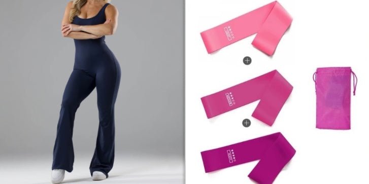 Slim Fit Backless Hip Raise Jumpsuit