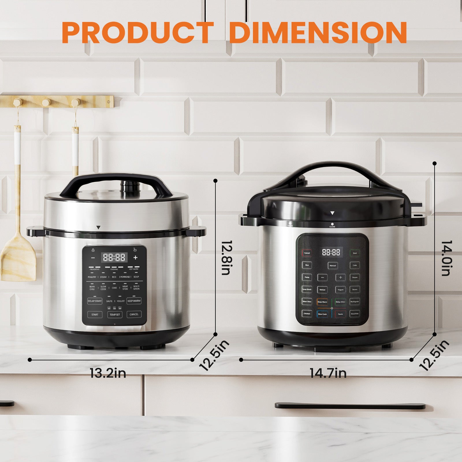 9-in-1 Electric Pressure Cooker Smart Pot