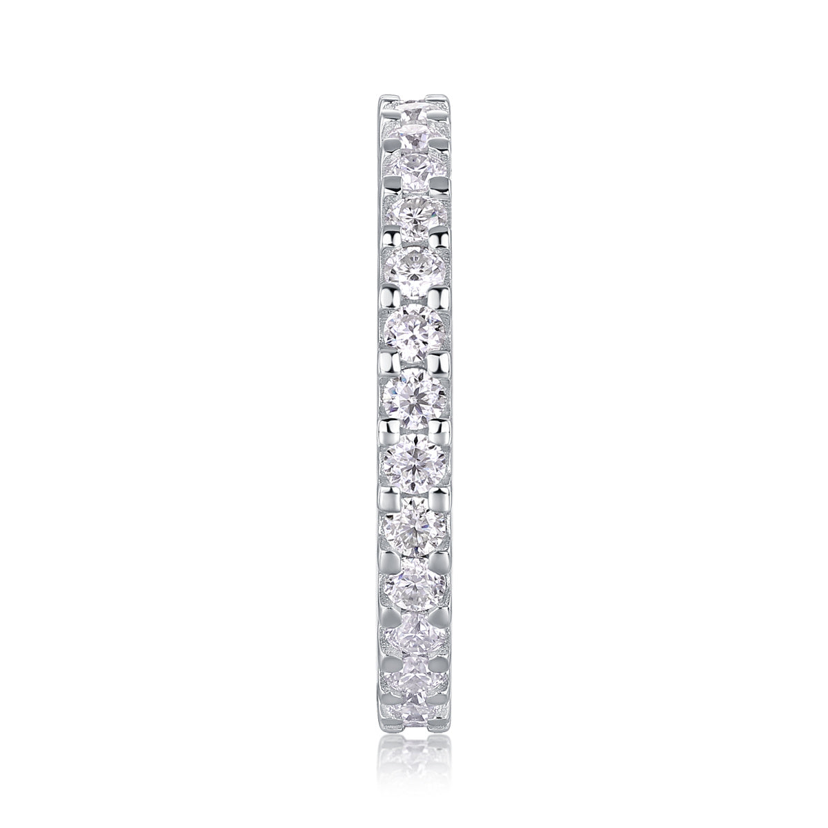 Wish Moissanite Silver Diamond Ring
