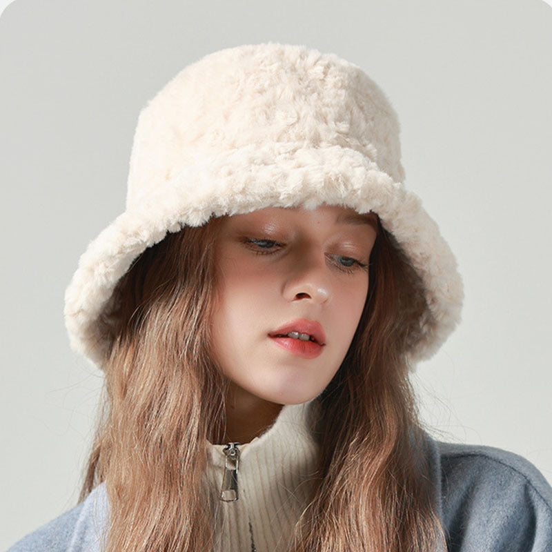 Chapeau de pêcheur d'hiver en laine d'agneau