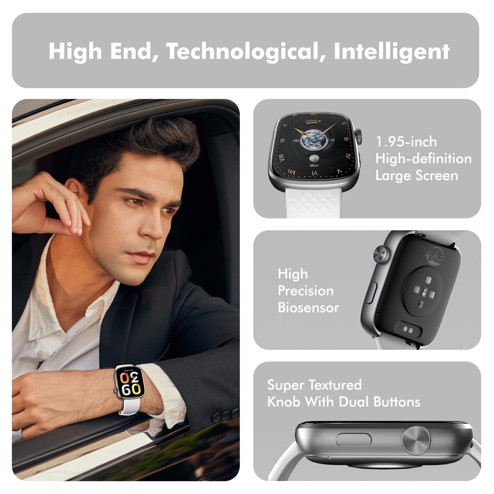 Waterproof Fitness Smartwatch
