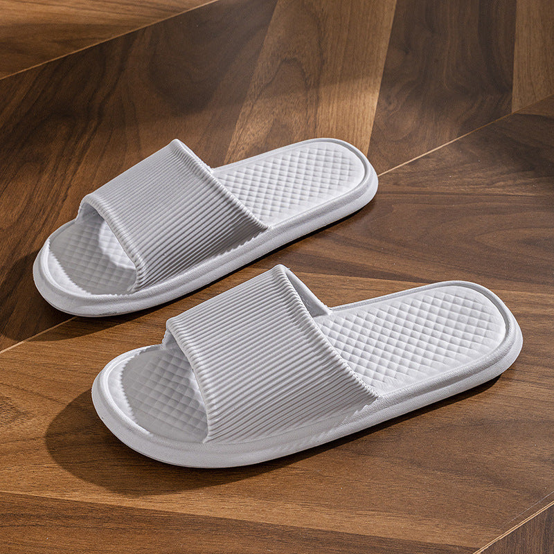 Rhombus Stripe Non-Slip House Slippers
