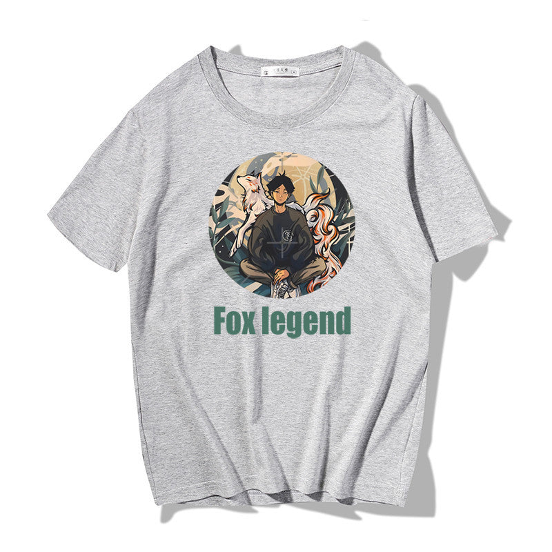 Men’s Summer Cotton Loose T-Shirt
