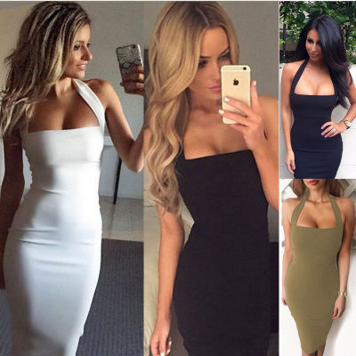 Sexy Halter Bodycon Dress