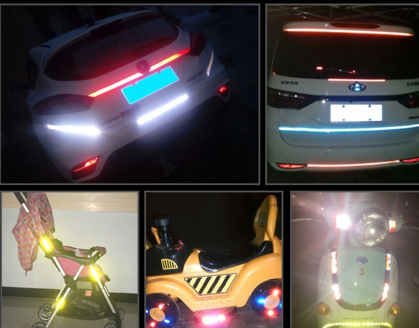 Reflective Stickers for Bikes & Cars