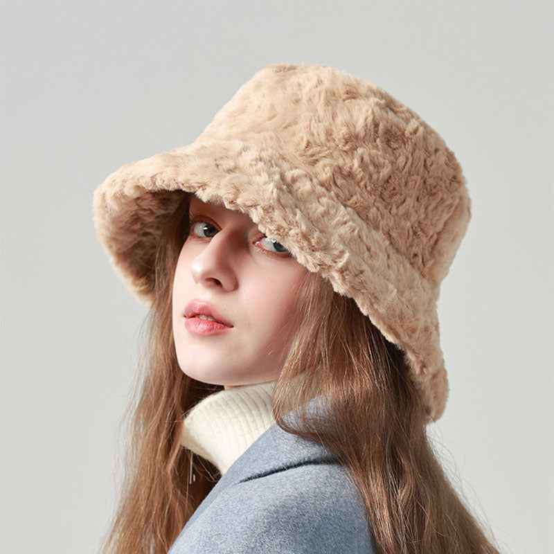 Chapeau de pêcheur d'hiver en laine d'agneau