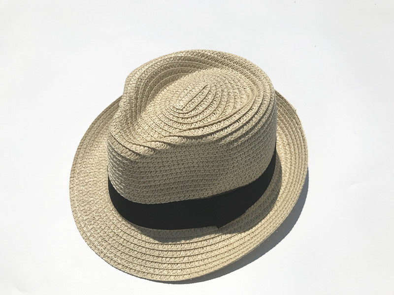 Korean Kids Straw & Sun Hats for Girls & Babies
