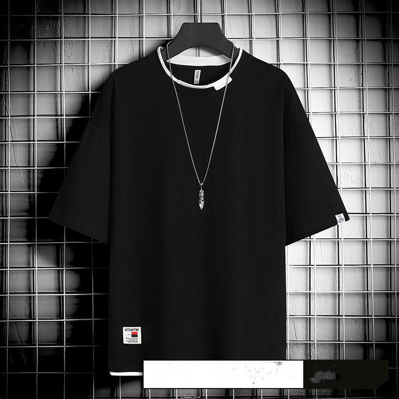 Men's Hong Kong Style Loose T-Shirt