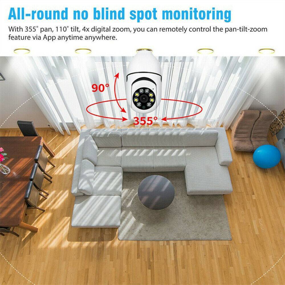Smart Home E27 Glühbirnenkamera