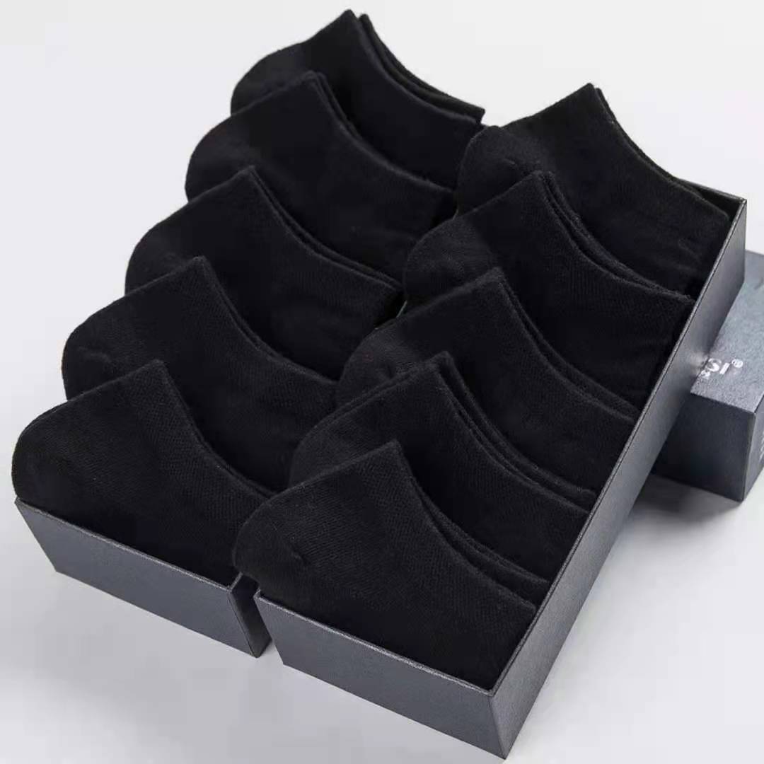 Classic Black White Grey Men’s Socks