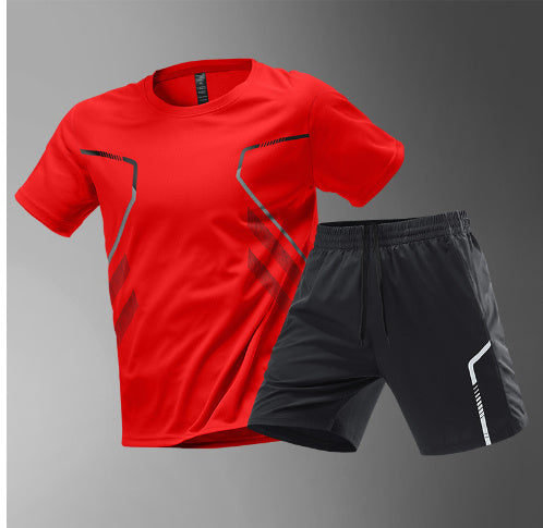 Men’s Quick-Dry Color Block T-Shirt