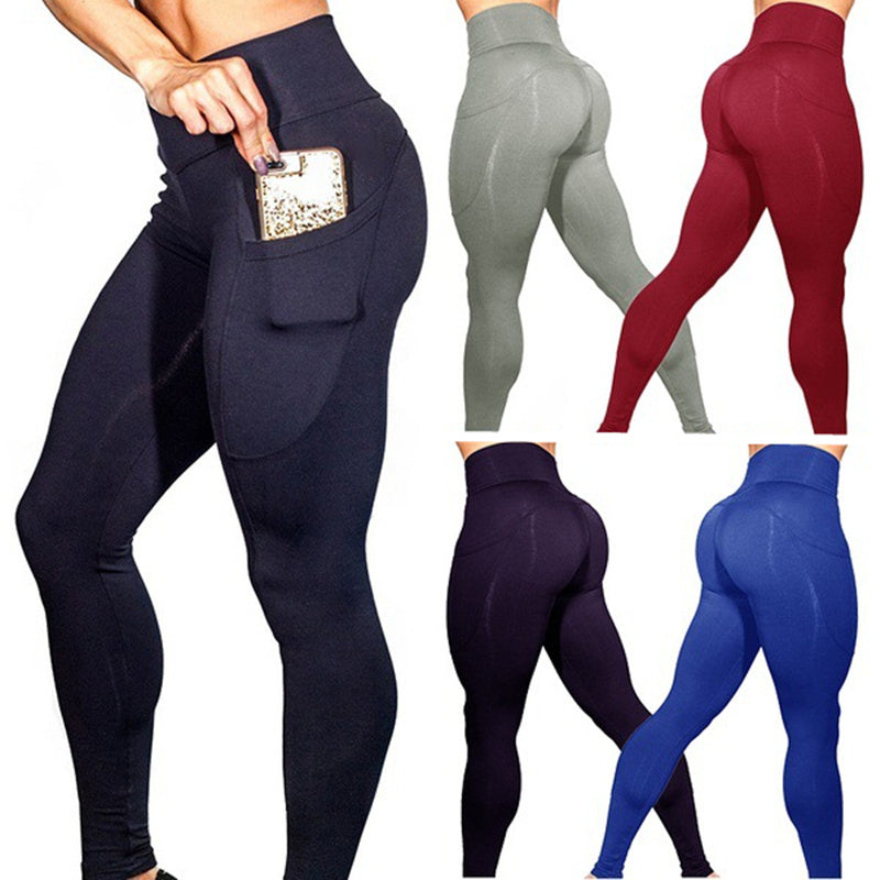 Leggings avec poche pour téléphone portable pour femme
