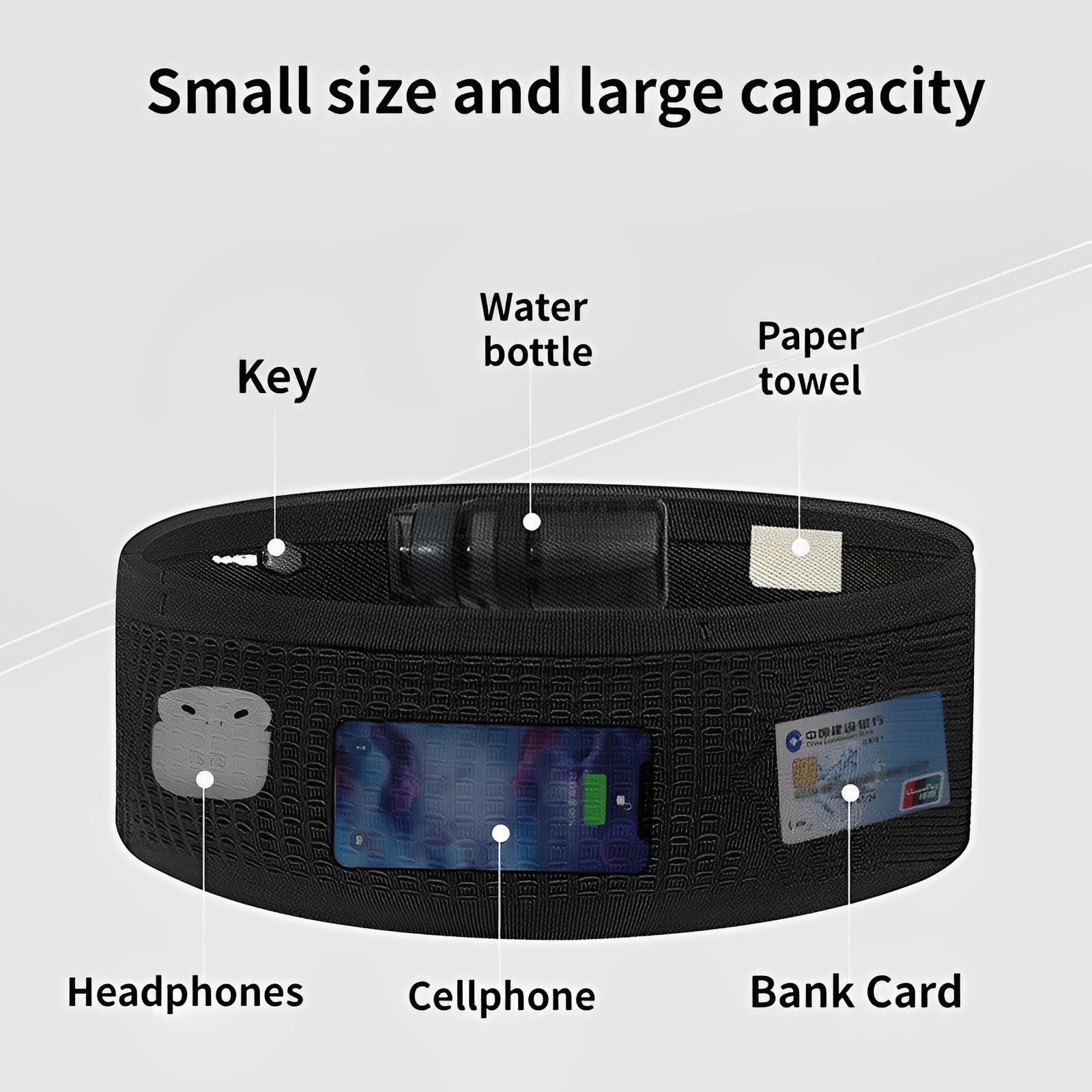 FlexFit Invisible Gym Waist Pack