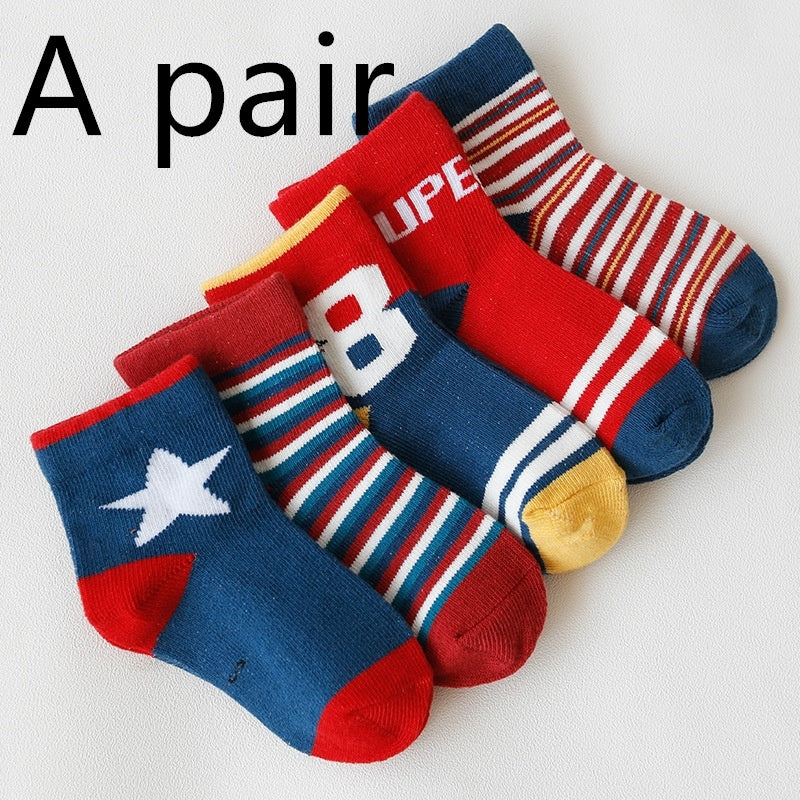 Fun Cartoon Pattern Stockings