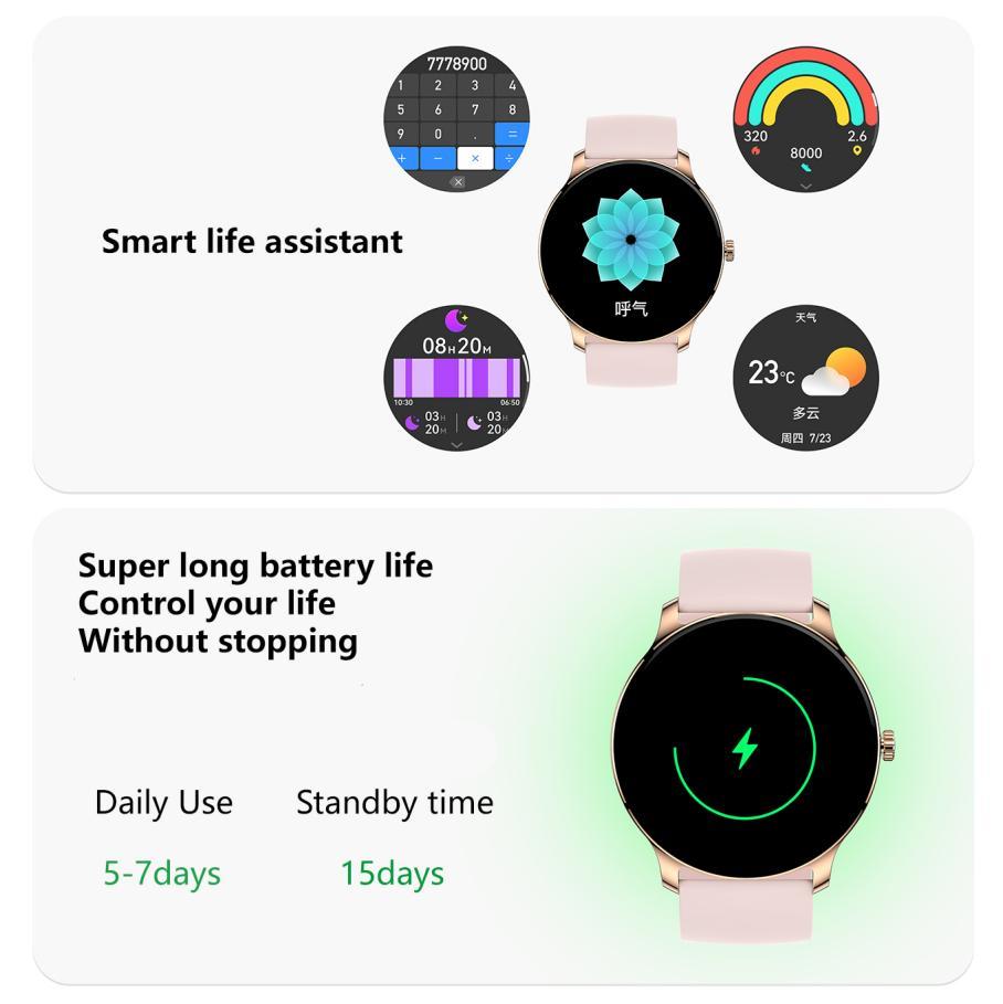 Ultraflache AMOLED-Smartwatch