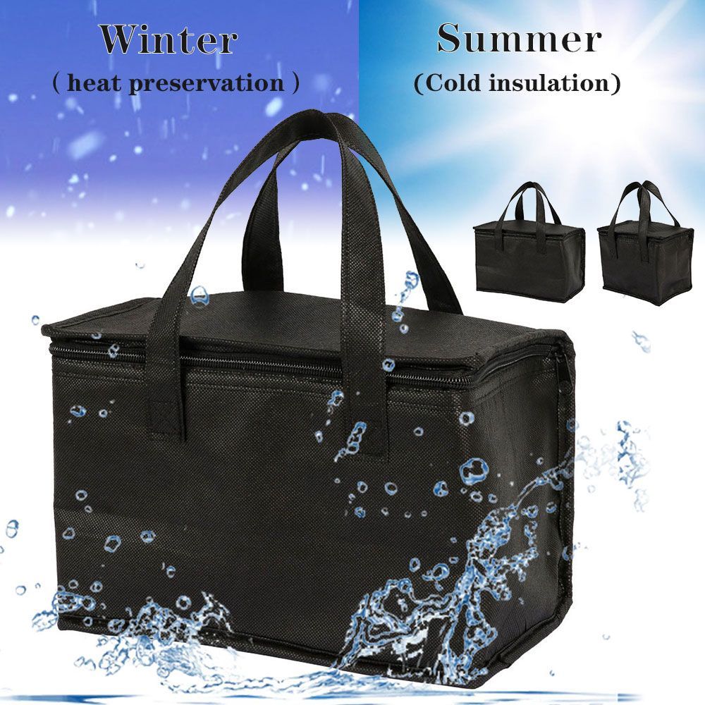 Portable Insulated Lunch & Drink Bag