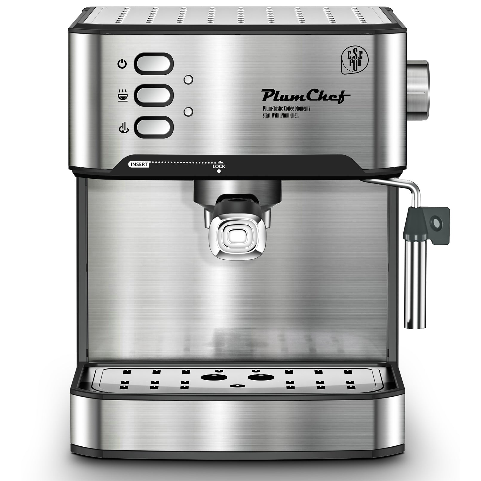 20-bar-Espressomaschine mit Milchaufschäumer 