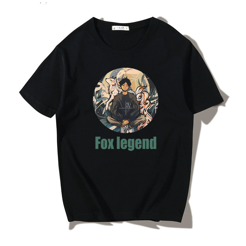 Men’s Summer Cotton Loose T-Shirt