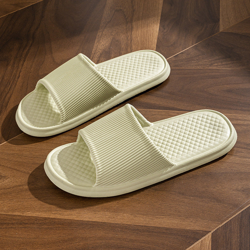 Rhombus Stripe Non-Slip House Slippers