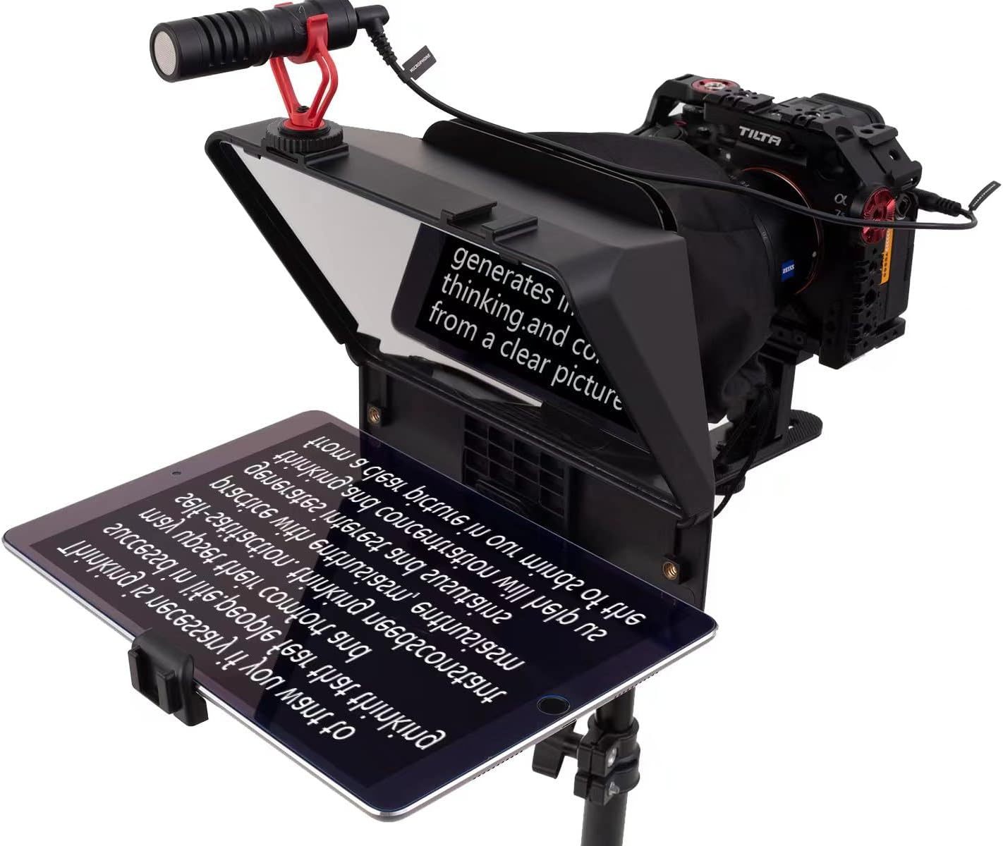 Tragbares Smartphone-SLR-Teleprompter-Kit
