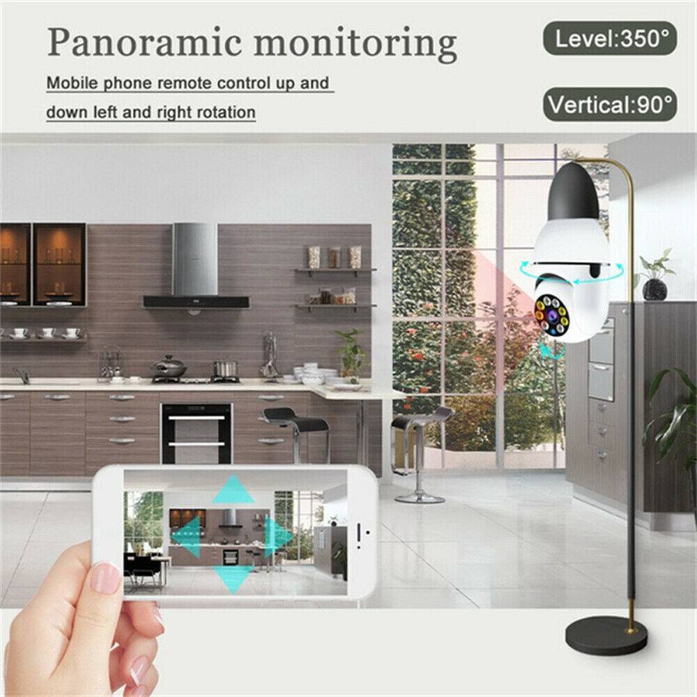 Smart Home E27 Glühbirnenkamera