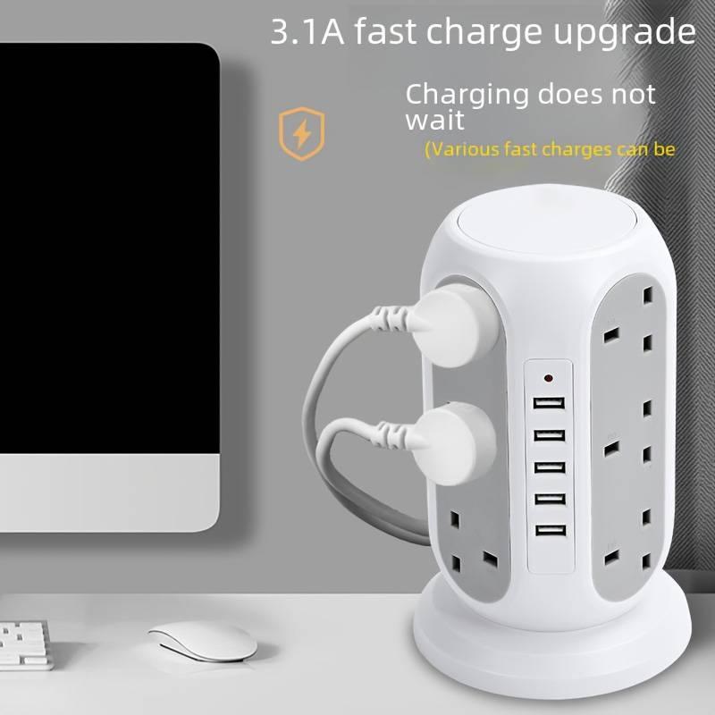 Startseite 5-Loch USB Schnellladebuchse