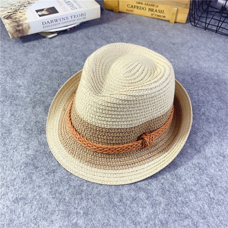 Chapeaux de paille et de soleil coréens pour filles et bébés