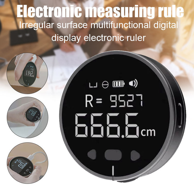 Digitales elektronisches LCD-Messlineal