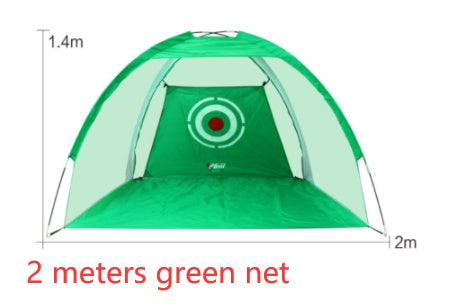Cage de pratique de golf en filet pour l'extérieur
