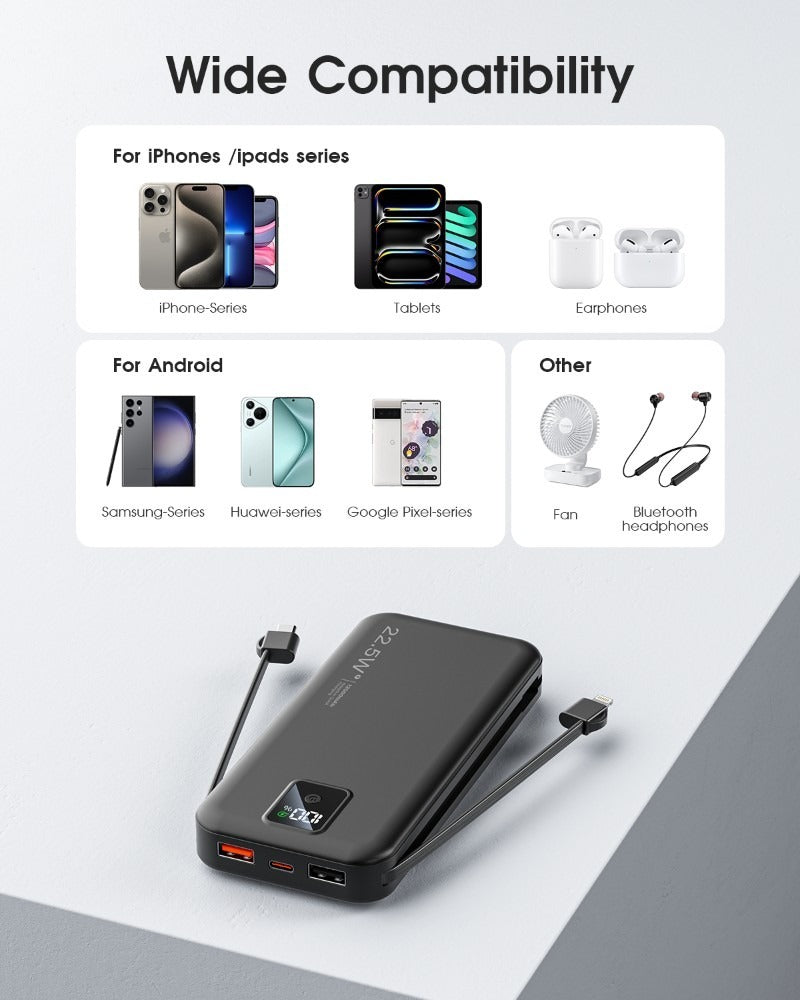 AC-02F High Capacity Power Bank