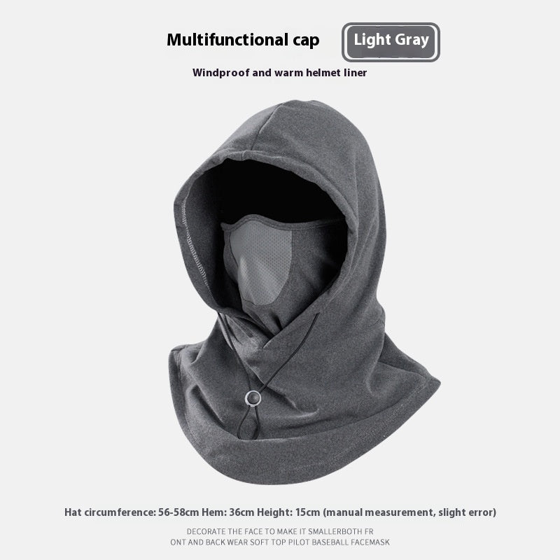 Thermal Fleece Hooded Neck Warmer