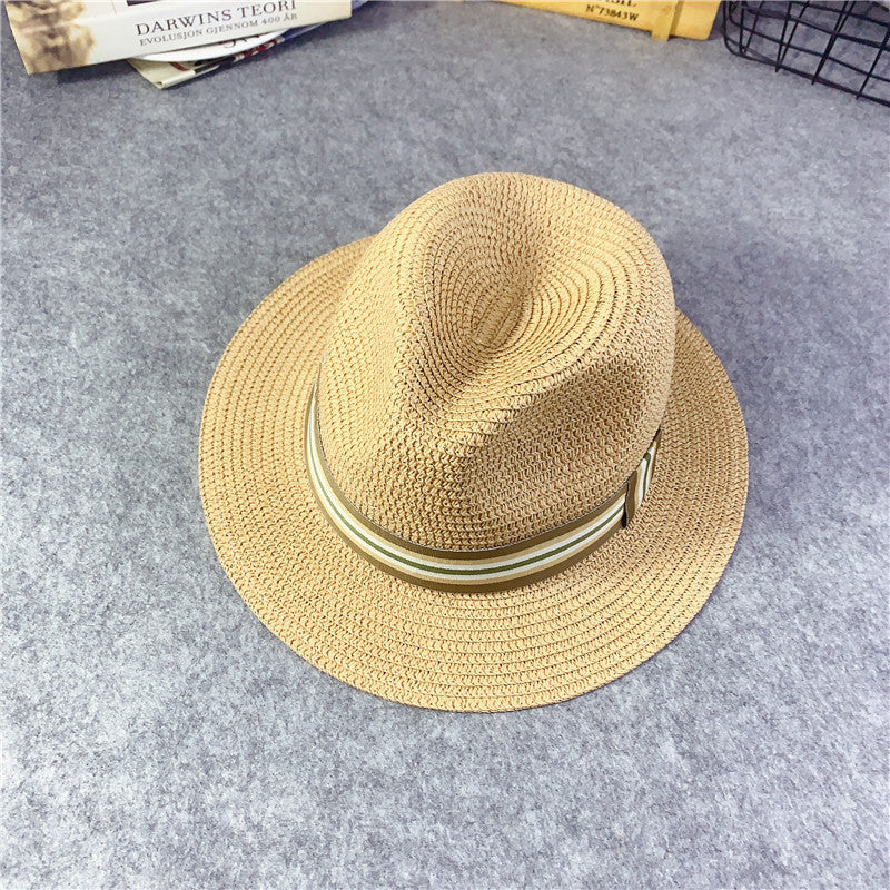 Chapeaux de paille et de soleil coréens pour filles et bébés