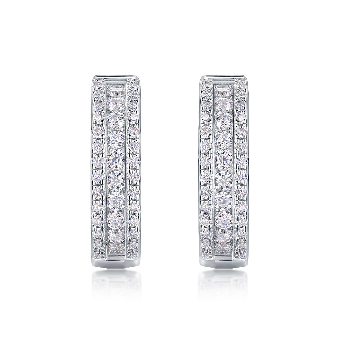 Splendid Night Diamant-Ohrstecker