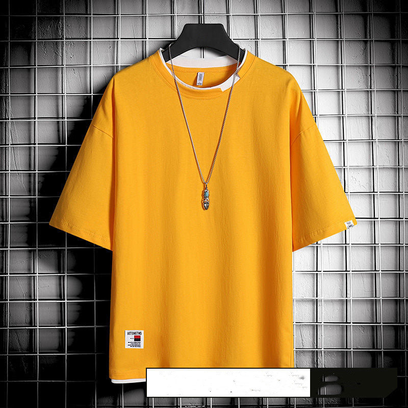 Men's Hong Kong Style Loose T-Shirt