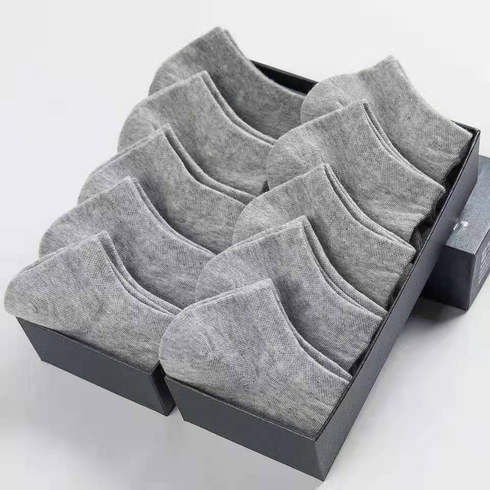 Classic Black White Grey Men’s Socks