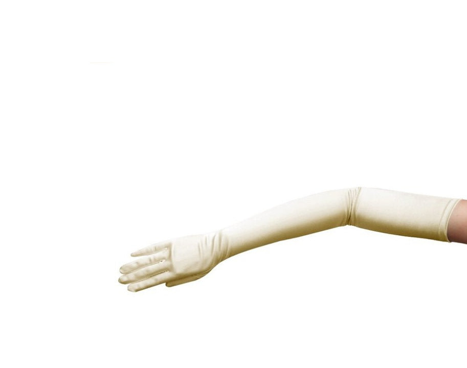 Satin Bridal Wedding Gloves