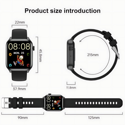 Smart Watch Fitness Tracker Wasserdicht